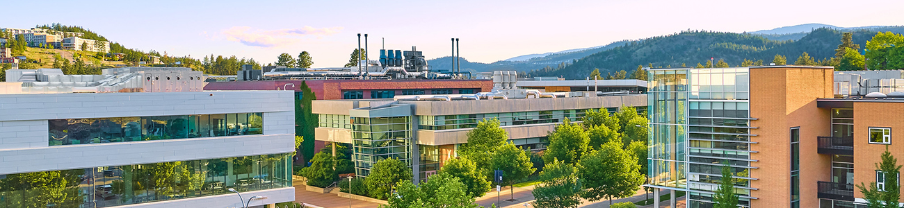 Aerial view of UBC Okanagan