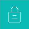 Encryption Padlock Teal